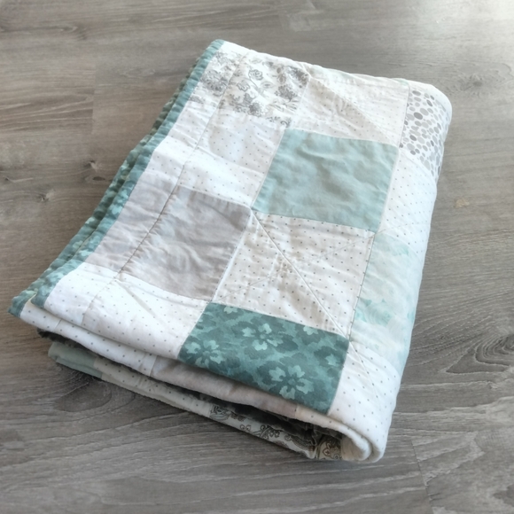 Handmade twin quilt
